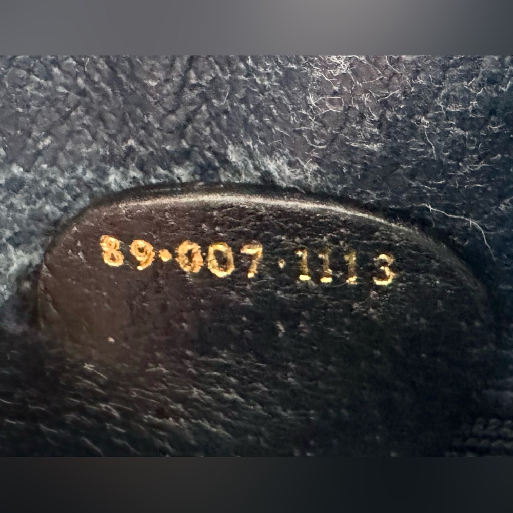 Gucci Vintage Oval Crossbody in Navy - Picture 7 of 16